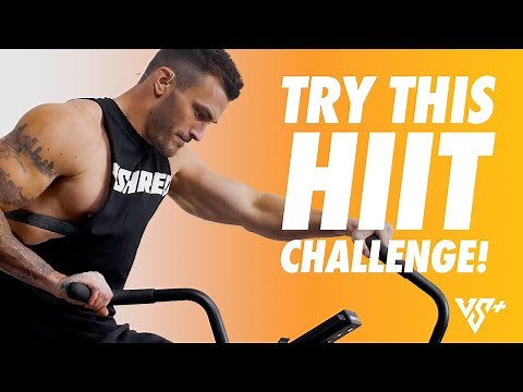 20 Minute Follow Along HIIT Workout (FAN BIKE EDITION!) | V SHRED
