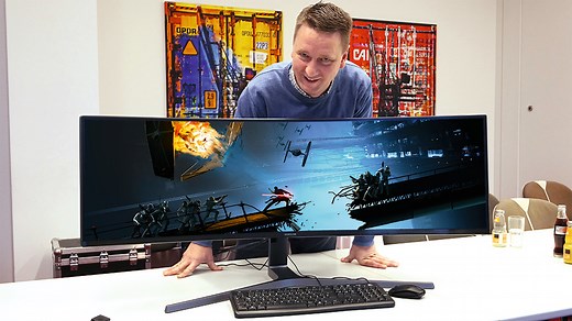 Samsung C49HG90: 49-Zoll-Monitor im Test