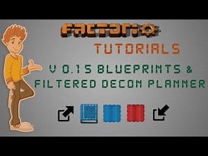 Importing / Exporting Blueprints & Filtered Deconstruction Planner - Factorio Tutorial V 0.15