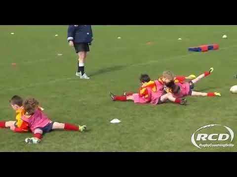 Rugby Coaching Drills Introducing Tackling to Under 9s