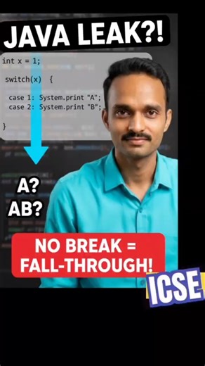 switch case: Avoid this Mistake at Any Cost | ICSE Computer Applications | important java questions