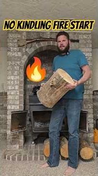 no kindling fire start #viral #fyp