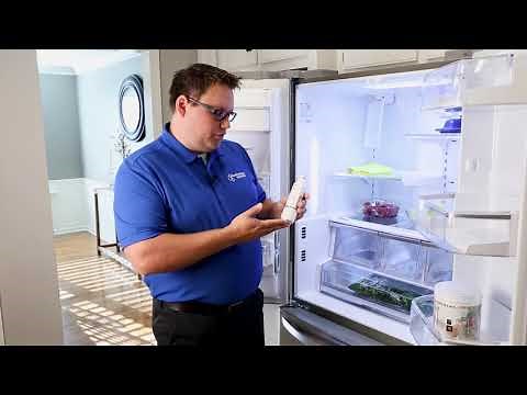 How To: Replace the Water Filter in your LG French Door Refrigerator (Filter Model NP LT700P)