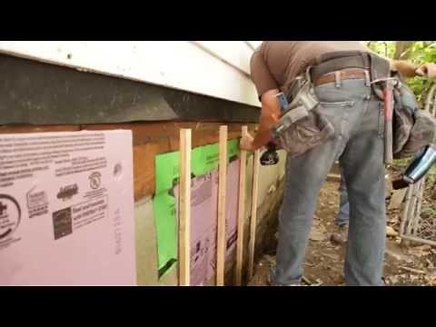 UMN NorthernSTAR: Exterior Foundation Insulation