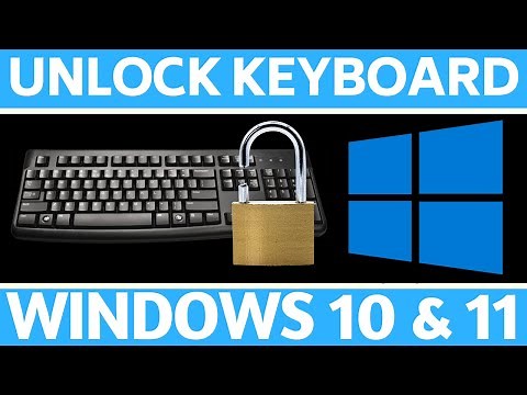 How to Unlock Keyboard on Windows PC & Laptop - 2024