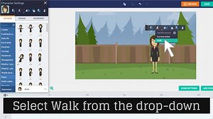 14 comments | "Walk" and "Run" are the two most common character actions in GoAnimate. So, we've made them even easier for you to access. Here's how it works: | Vyond | Facebook
