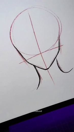 Simple and Easy Head Drawing Tutorial