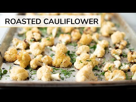 ROASTED CAULIFLOWER RECIPE | how to roast cauliflower