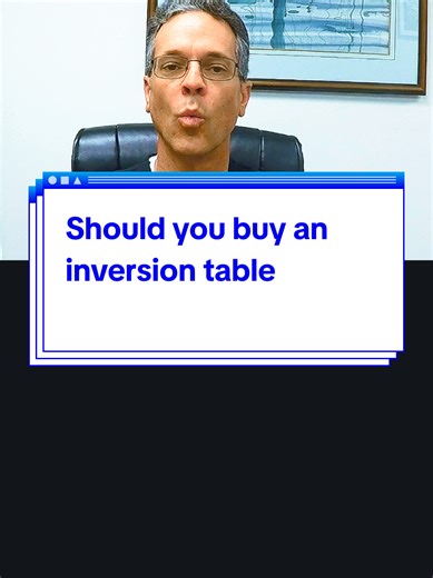 Should you buy an inversion table #backpainrelief #inversiontable #spinehealth #wellness #healthtips