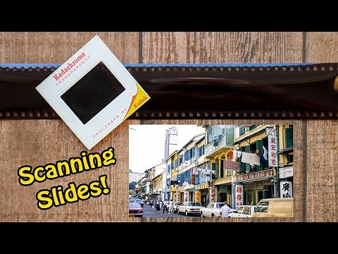 Scanning Slides | Epson V600 Scanner + Epson Scan Software