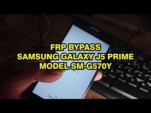 REMOVE BYPASS FRP SAMSUNG GALAXY J5 PRIME VIA ODIN ANDROID 8