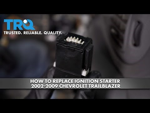 How to replace Ignition Starter 2002-2009 Chevrolet Trailblazer