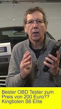 Kingbolen S6 Elite Test: DAS beste OBD2-Diagnosegerät für 200€? #werkstattdino