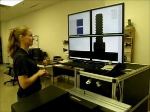 VisionGauge Digital Optical Comparator Automated Measurements