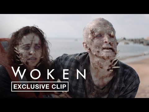 WOKEN | Sound The Alarm | Available Now #moviescenes #movieclip #horror #scifimovies