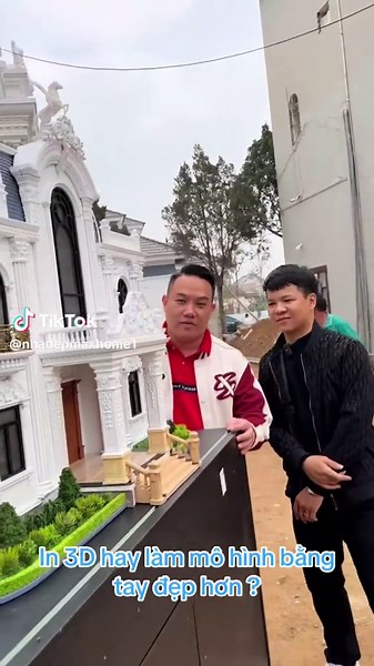 Mô Hình Nhà 3D: In 3D Hay Làm Tay Đẹp Hơn?