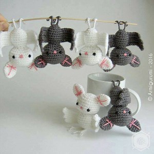 2.5M views · 429 reactions | CROCHET BATS….the little bat's legs and...
