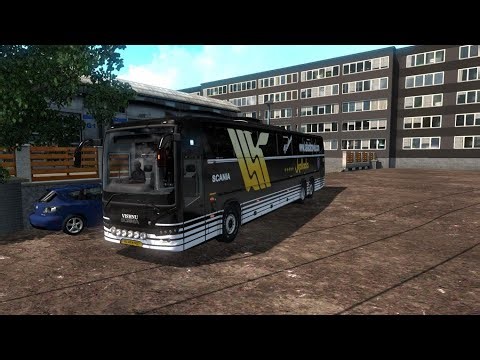 🔥TN PRIVATE BUS - AIR BUS AND AIR SUSPENSION 😎- ETS 2 🔥 Euro Truck Simulator 2