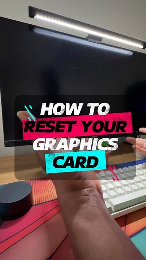 Here’s how to reset your graphics card if your display won’t turn on #windows #pc #pctips #instatech | Emdottech EmTech