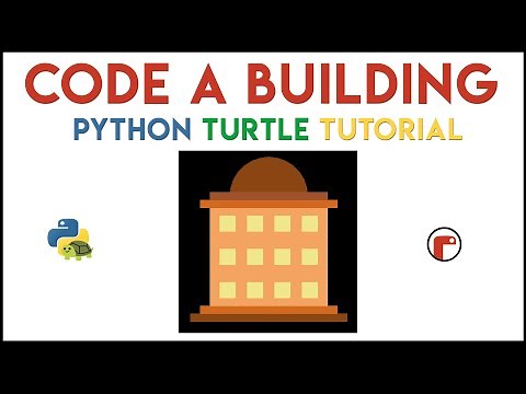 Python Turtle - Code a Building Tutorial