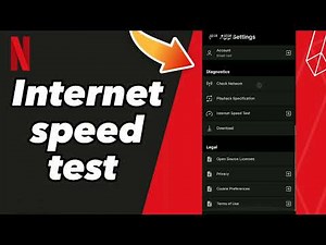 How to Internet speed test on Netflix