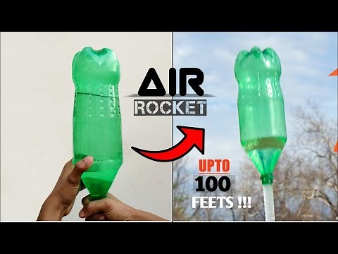 Bottle Rocket experiment| Vinegar and Baking soda| science experiments