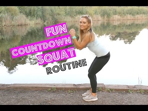 FUN QUICK SQUAT WORKOUT ROUTINE