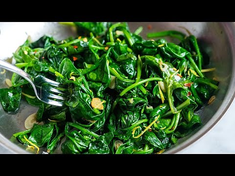 Perfect Sautéed Spinach Recipe
