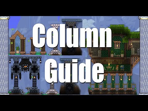 Terraria builders guide part 1 - Columns