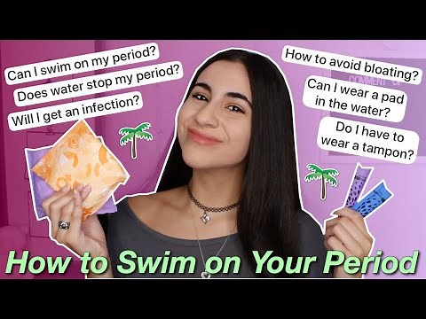 How to Swim on Your Period with a Pad