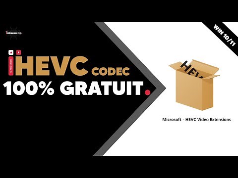 Comment Installer HEVC Video Codec Extension Gratuitement ! Facile & Rapide ! Windows 10 | Windows11