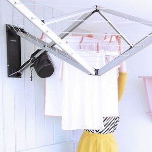 Buy Brabantia WallFix Retractable Washing Line Clothes Airer