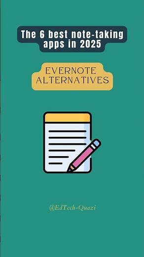 📝The 6 best note-taking apps in 2025 | Evernote alternatives