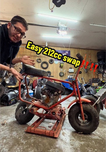 Installing a Predator 212 Engine in a Mini Bike