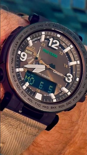 Casio ProTrek Triple Sensor Tough Solar PRG-600YBE