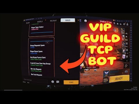 PREMIUM FF GUILD BOT -🔥FF TCP BOT TUTORIAL 🎉GUILD TCP BOT