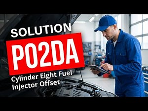 How To Fix P02DA OBD II Error Code - Cylinder Eight Fuel Injector Offset