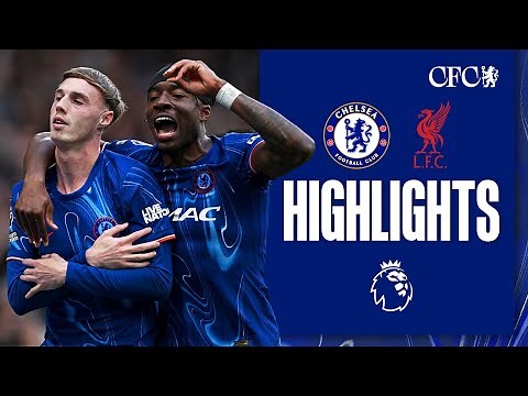 Chelsea 3-1 Liverpool | HIGHLIGHTS | Premier League 2024/25