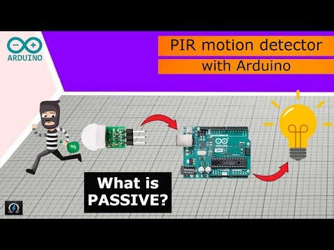DIY motion detector using Arduino + PIR Sensor | PIR motion sensor project