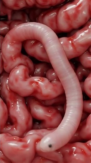 A Worm Moving Inside Human Intestines 😱 | ParasiteShock