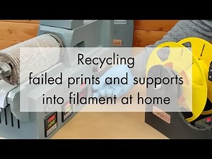 FIXstruder MEGA - filament extruder - Recycle or make your own filament at home