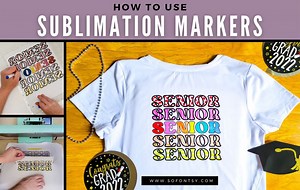 How to Use Sublimation Markers