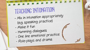 Teachers... How do YOU teach intonation? Send us your tips for preventing a flat, robotic tone of voice... More teaching resources here: http://bbc.in/2mvZxtx #ELT #TeachingEnglish | BBC Learning English