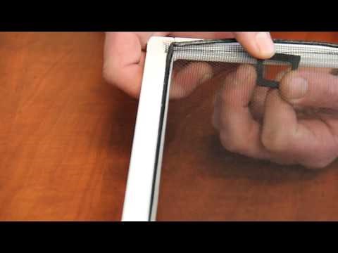 Installing or Replacing Screen Tabs