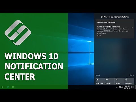 How to Enable or Disable Notifications in Windows 10 Action Center 💻💬👨‍💻
