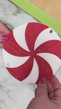 Let's craft a peppermint & gingerbread cute banner with felt using my Cricut!