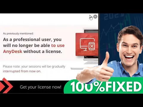 How to Fix AnyDesk Not Working Without License - AnyDesk License Problem (2024)