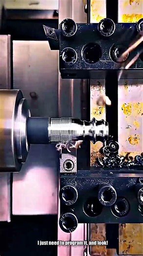 The Beauty of Precision: Metal Turning Process Using a CNC Machine