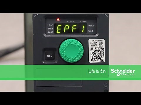 Troubleshooting EPF1 Fault on Altivar ATV32 & ATV320 Drives | Schneider Electric Support