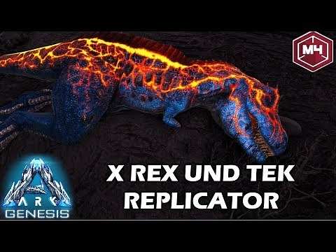 ARK Genesis DLC - einfach einen TEK REPLICATOR bekommen? X REX zähmen! 😮🦖 (Folge 15)